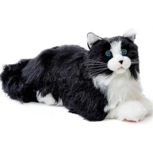 Gato Robot Interactivo con Comando de Voz y Latidos Realistas