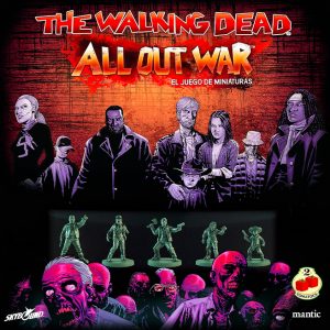 The Walking Dead: All Out War Juego de Mesa Supervivencia Zombie