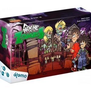 Noche de Zombis Juego Cooperativo Familiar de Cartas +6 Años