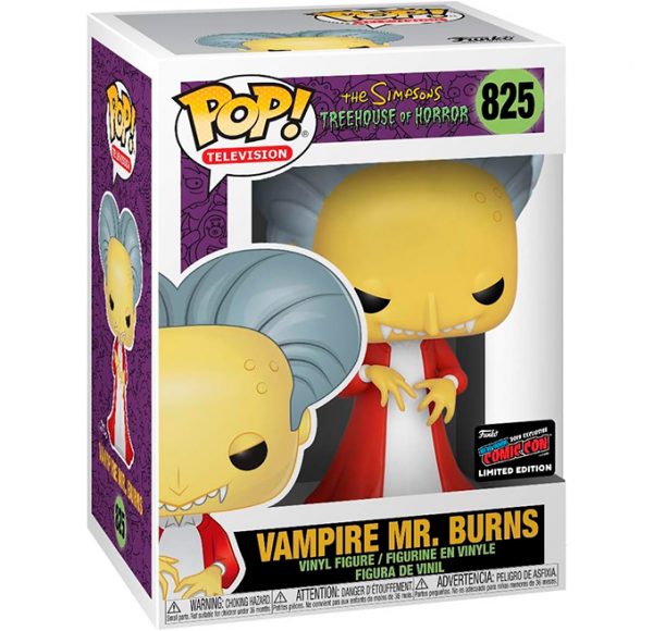 Funko Pop! Vampiro Mr. Burns - Edición Exclusiva NYCC 2019
