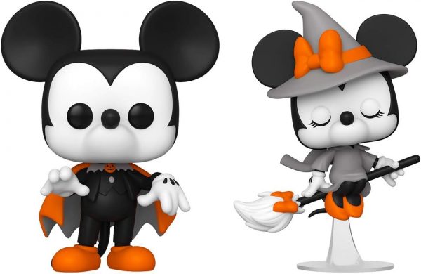 Funko Pop! 2 Figuras de Halloween Mickey y Minnie Bruja - Imagen 4