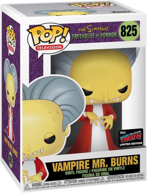 Funko Pop! Vampiro Mr. Burns - Edición Exclusiva NYCC 2019 - Imagen 5
