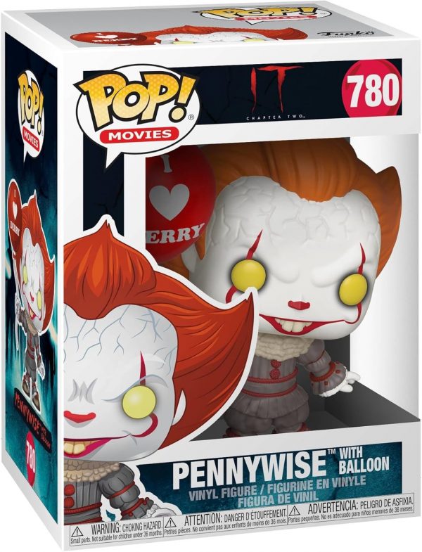 Funko Pop! Pennywise con Globo - IT: Chapter 2 Coleccionable - Imagen 5
