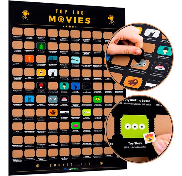 100 Mejores Películas para Rascar