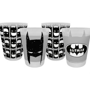 Vaso Batman para Niños - 4 Unidades