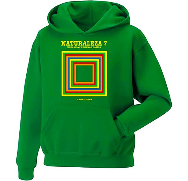 Sudadera Libro Naturales Retro 80's