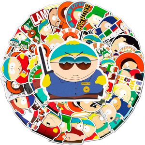 50 Pegatinas de South Park Impermeables
