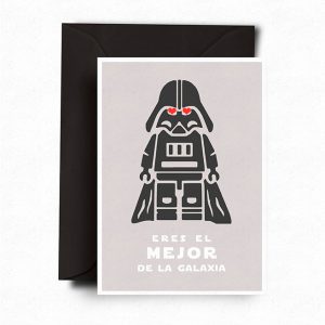 Tarjeta Día del Padre Star Wars: Original y Divertida
