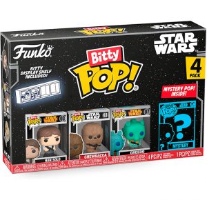 Funko Bitty POP! Star Wars - Pack de 4 Figuras Coleccionables