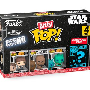Funko Bitty POP! Star Wars - Pack de 4 Figuras Coleccionables
