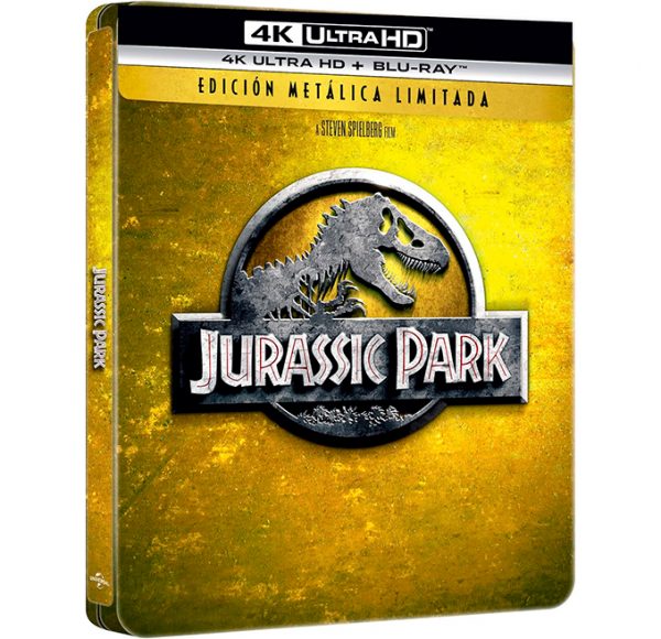 Jurassic Park (4K UHD + Blu-ray) Edición Especial Metálica