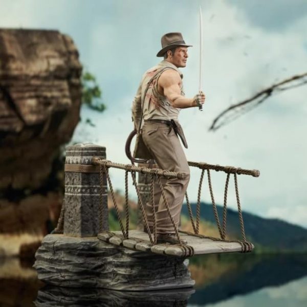 Estatua de Indiana Jones - Temple of Doom - 27 cm - Imagen 4