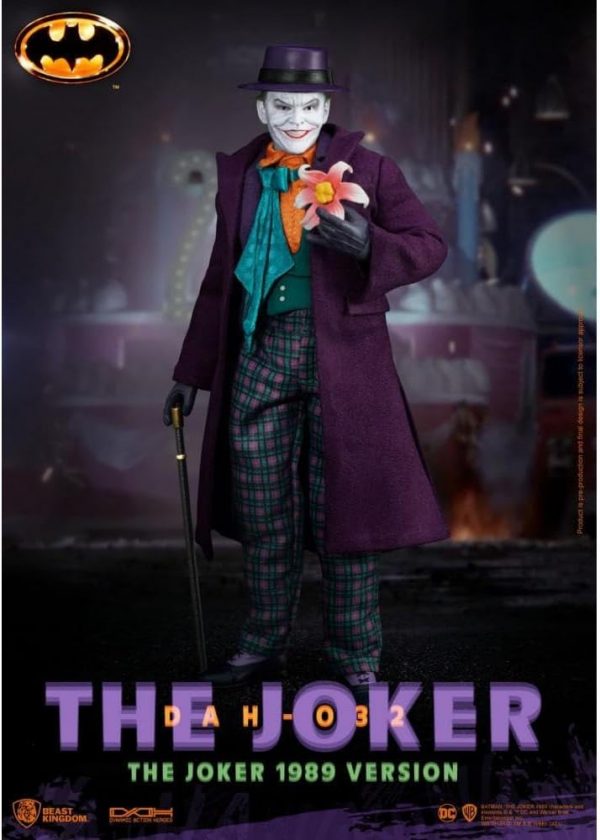 Figura de Acción El Joker 1989 - Beast Kingdom DAH-032 - Imagen 8