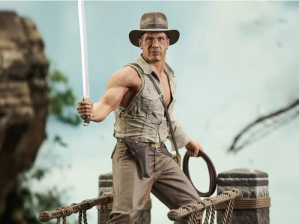 Estatua de Indiana Jones - Temple of Doom - 27 cm - Imagen 5