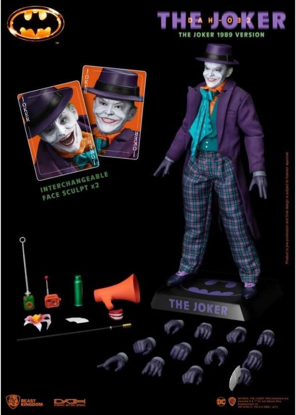 Figura de Acción El Joker 1989 - Beast Kingdom DAH-032 - Imagen 9