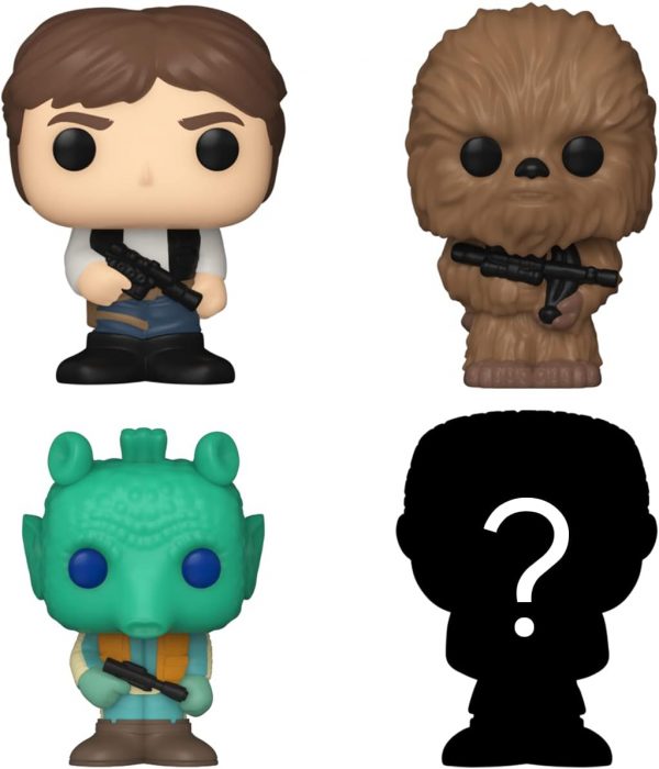 Funko Bitty POP! Star Wars - Pack de 4 Figuras Coleccionables - Imagen 4