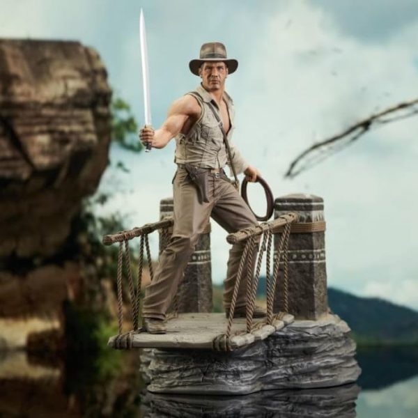 Estatua de Indiana Jones - Temple of Doom - 27 cm - Imagen 2