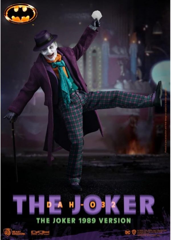 Figura de Acción El Joker 1989 - Beast Kingdom DAH-032 - Imagen 3