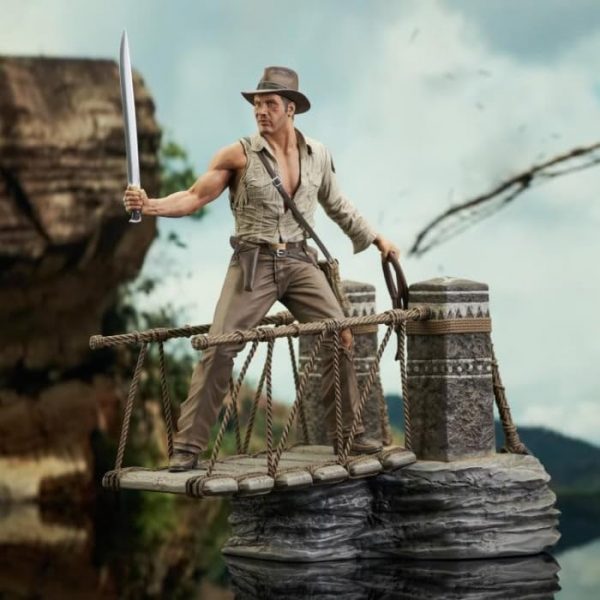 Estatua de Indiana Jones - Temple of Doom - 27 cm - Imagen 3