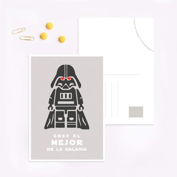 Tarjeta Día del Padre Star Wars: Original y Divertida - Imagen 4