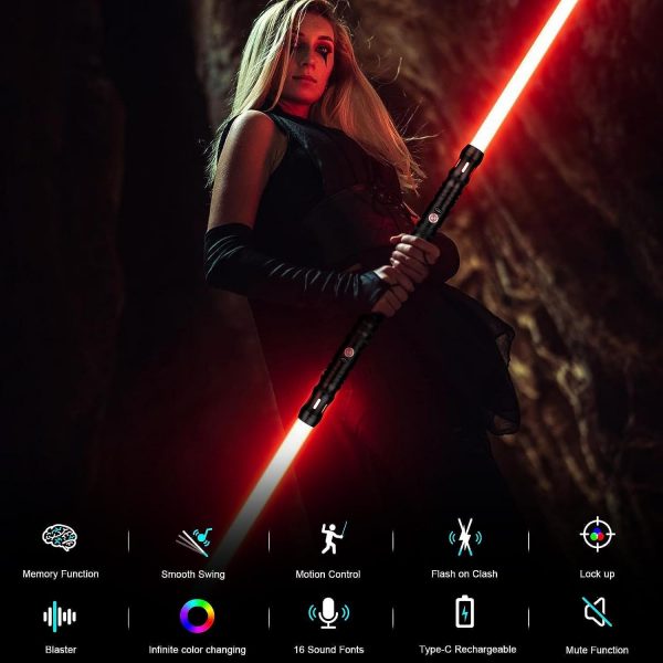 Sable de Luz Doble Smooth Swing FX - Imagen 3