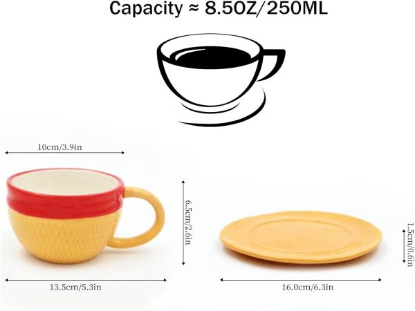 Taza One Piece Luffy - Cerámica - Imagen 3