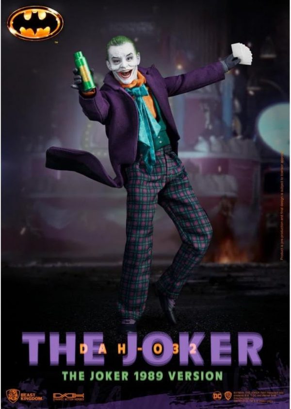 Figura de Acción El Joker 1989 - Beast Kingdom DAH-032 - Imagen 5