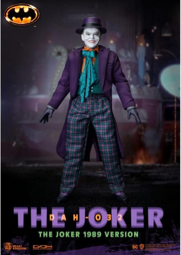 Figura de Acción El Joker 1989 - Beast Kingdom DAH-032 - Imagen 7