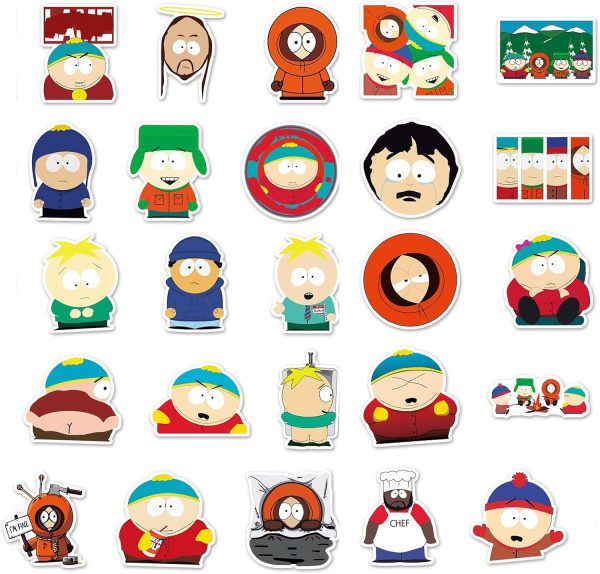 50 Pegatinas de South Park Impermeables - Imagen 2