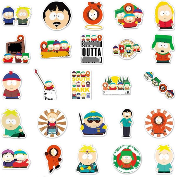 50 Pegatinas de South Park Impermeables - Imagen 4