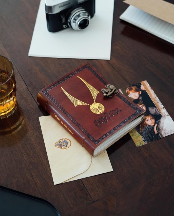 Cuaderno de cuero Harry Potter 13x18 cm - Imagen 6
