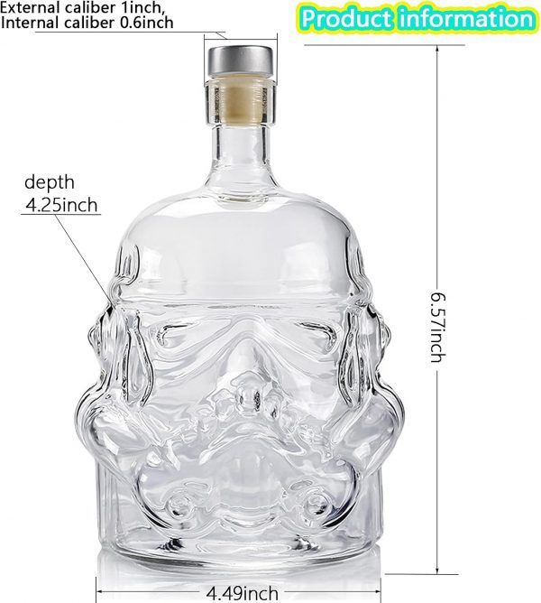 Juego de Whisky con 2 Vasos - 750 ml - Imagen 2