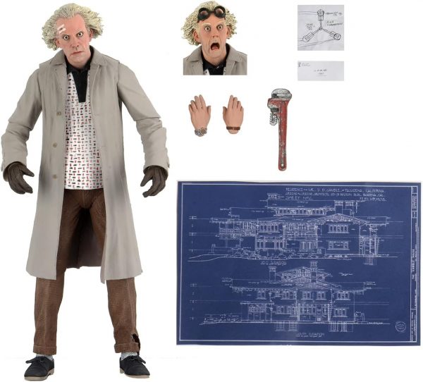 Figura de Acción Doc Emmet Brown 18cm - Imagen 4