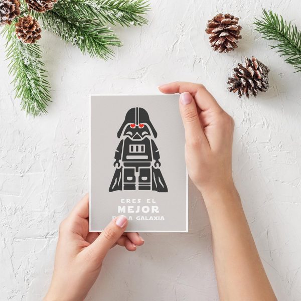 Tarjeta Día del Padre Star Wars: Original y Divertida - Imagen 3